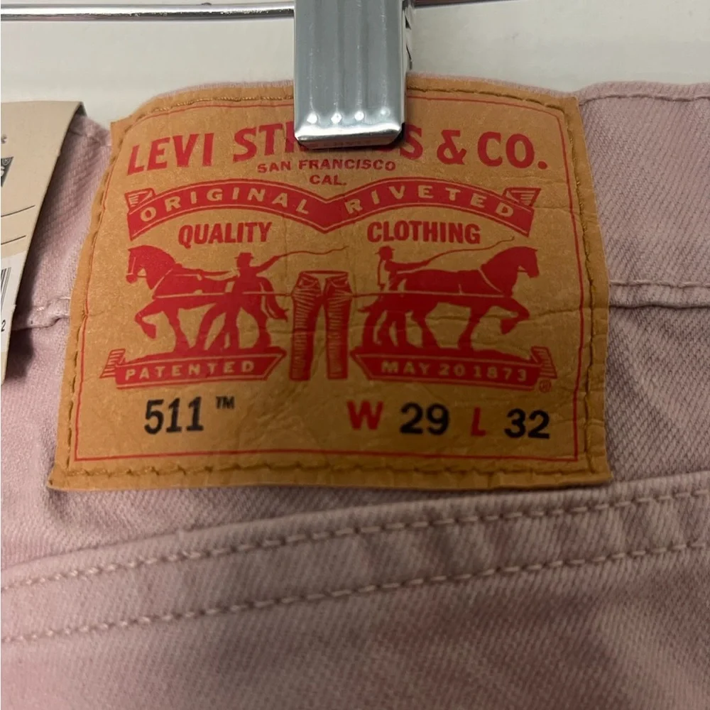 Levi's Pink Women's Jeans - Picture 5 of 6